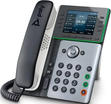 HP Poly Teléfono Poly Edge E300 IP Y Habilitado Para PoE