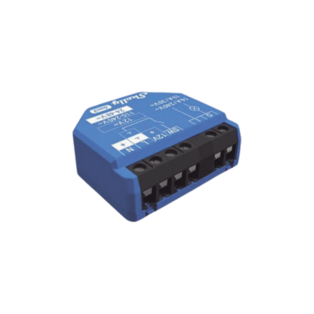 Relevador Inalambrico Inteligente Shelly Shelly1Gen3, 16A/110-230V/1 Salida De Contacto Seco/Compatible Con Asistente De Voz Alexa/Google Home