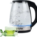 Tetera Electrica De 2L Shtark Sht-Her-Vid/Vidrio/Acero/Luz LED/1000W