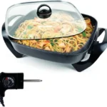 Sarten Electrico Shtark Sht-Sae-Neg/Antiadherente/5L/1500W/Negro