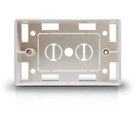Caja Para Placa De Pared Saxxon A164-B White/Usos Multiples/Blanco