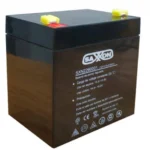 Bateria De Respaldo Saxxon Cbat45Ah, Entrada 12V/Salida 12V/4.5A/Compatible Dsc/Cctv/Acceso