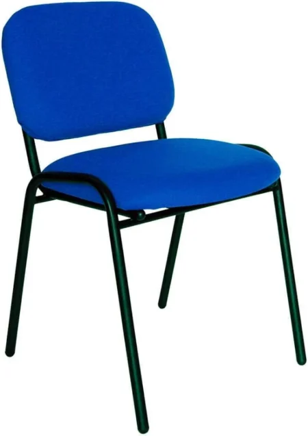 Silla De Oficina Generico Ecovisita/Negro/Hasta 80Kg/Tapiz/De Acero