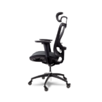 Silla Gamer Munfrost Nash /Negro Con Morado/Hasta 180Kg/Ruedas Tipo Patin/Reclinable/Con Soporte Lumbar/Mfmsin1B