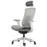 Silla Gamer Munfrost Neo/Blanco/Gris/Morado/Hasta 180Kg/Foam Original + Malla Transpirable/Ruedas Tipo Patin/Reclinable/Mfmsiew