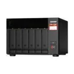 NAS Qnap Tower 6 Slots 8Gb RAM Exp5Gb Flash Proc AMD Ryzen Ts