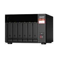 NAS Qnap Tower 6 Slots 8Gb RAM Exp5Gb Flash Proc AMD Ryzen Ts