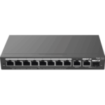 Switch Ruijie Rg-Es210Gs-P 8 Puertos/Administrable/ 2 Uplinks Gigabit (1 Sfp)/Gestipn Gratuita Desde La Nube
