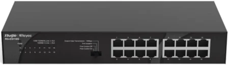 Switch Ruijie Rg-Es116G-L 16 Puertos/No Administrable/Visible En La Topologia En La Nube/32 Gbit/S