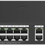 Switch Ruijie Rg-Es228Gs-P 24 Puertos/Administrable/2 Sfp Para Fibra 1Gb/Gestion Gratuita Desde La Nube/370W