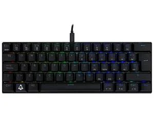 Teclado Gamer Alambrico/Mecanico/Munfrost Dark Moon /Argb/Switch Gateron Blue/Español/Negro/Mfkdma1B