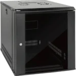 Gabinete Para Montaje En Pared Ubiquiti Uacc-Rack-12U-Wall-Sw-G/Con Puerta Frontal De Vidrio Templado/Puerta Trasera Abatible (Swing-Out)/Paneles Laterales Removibles Con Llave/Blanco