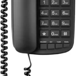 Telefono Alambrico Steren Tel-245 Con Pantalla/Teclado Grande/Luz LED/Identificador De Llamadas/Negro