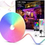 Tiras LED De Neon D-Bugg Verde/Azul/Rosa/ Amarillo/Blanco/ Rojo/Rgb/5M