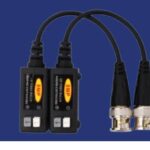 Saxxon Vb - 01 Par De Transceptores Pasivos 4K 8Mp Video Baluns, Botón Push Superior, Empalmes Ordenados, 4K Hasta 150M, 4Mp A 200M, 1080P Hasta 250M
