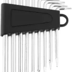 Kit De 9 Puntas Torx De Seguridad Generico 2337/Con Estuche/Bits De Conductor De 5 Puntas Estrella/Resistentes Al Daño Y Manipulacion/Herramienta Multifuncional De Torsion/De Acero S2