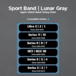 42Mm Stone Gray Sport Band - M/L