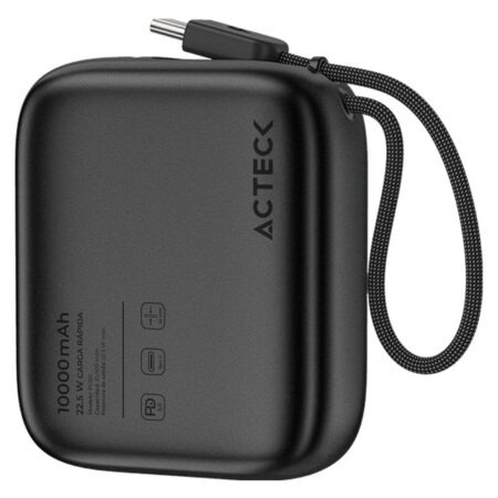 Power Bank Acteck Energon Pgo Plug Pro Max Pg60 De 10,000Mah/USB-C/Negro/AC-945615