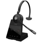 Diadema Audifonos C/Microfono Inalambrico Jabra 9653-553-125/Dect/USB/Negro