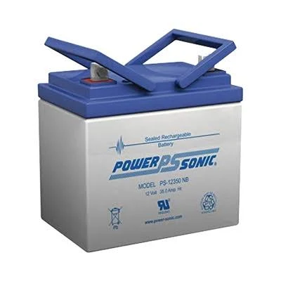 Bateria De Respaldo 12V/35Ah Power Sonic Ps-12350-Nb Con Tecnologias Agm/Vrla/5 Años Vida Util/Terminales Nb/Reconocida Ul