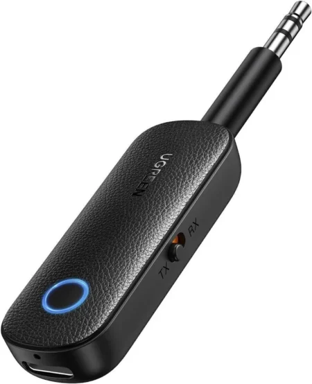Transmisor Y Receptor De Audio Bluetooth Ugreen 80893 Para Auto/Color Negro