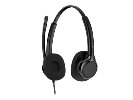 HP Poly Mission 425 Stereo USB Wired Headset Classic (Bulk) HP Poly Mission 425 Stereo USB Wired Hea