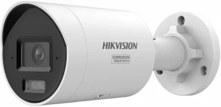 Camara Bala IP Hikvision Ds-2Cd20123G2-Liuy 12Mpx/2.8Mm/40M Luz Blanca + 40M Ir/Acusense/IP67/Wdr 120Db/PoE/Micro SD/Metal/Acuseek/Captura Facial/Nema 4X (Anticorrosion)