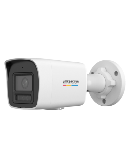 Camara Bala IP Hikvision Ds-2Cd1047G3-Liuf De 4Mp/2.8Mm/Dual Light (30M Ir + 30M Luz Blanca)/Microfono Integrado/IP67/Wdr/PoE/Micro SD