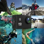Videocamara HD D-Bugg Db-Acchd-Bk/USB/HDMI/Micro SD/Mic/Resistente Al Agua Hasta 30M/1050Mah