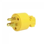 Clavija Con Abrazadera Surtek 136509 Plastica Aterrizada 15A 127V