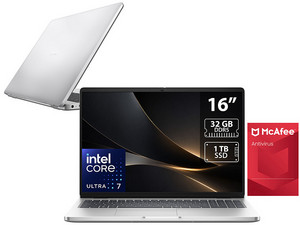 Bdl Nb Dell Pro 16 U7-255U W11P +32Gb 1Tb 3Y Y 10 Mcafee Total Prot