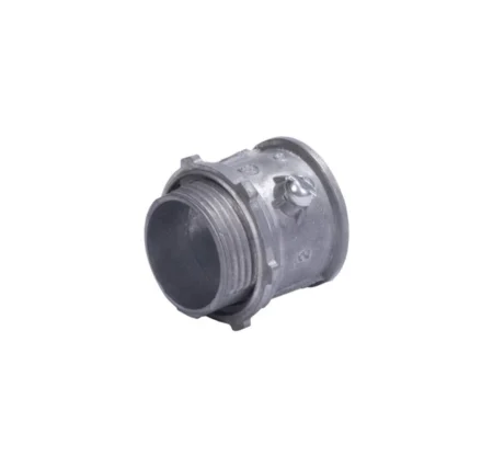 Conector 1 1/2″ (38Mm) Jupiter Ju-Pd-112-Con Pared Delgada/Con Tornillo/Galvanizado/Etiqueta Verde