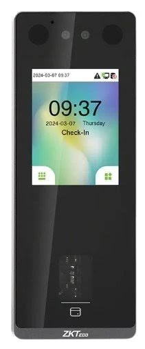 Zkteco Senseface3A – Acceso Para 3,000 Rostros / 6,000 Huellas / 6,000 Tarjetas 125Khz / Tcp/IP / IP65 / 1 Relevador / Software Gratuito Zkbio Zlink