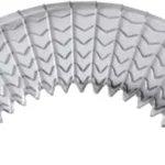 Curva Pre-Fabricada Horizontal De 90° Charofil Ch-C90-54/100Ez Con Medidas De 54Mm De Peralte/100Mm Ancho