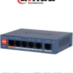 Switch Dahua Dh-Cs4006-4Et2Gt-60 De 6 Puertos/Administrable Dolink Care/Gigabit Ethernet 10/100/1000/12 Gbit/S/Negro