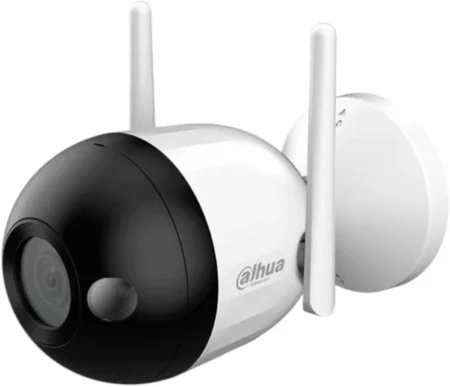 Camara IP Bullet WiFi Dahua Dh-F4C-Pv De 4Mpx/H.265/Lente 2.8Mm/Ir 30 Metros/IP67/Microfono Y Altavoz