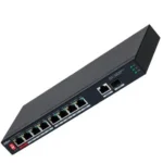 Switch Dahua Dh-Pfs3110-8Et1Gt1Gf-96 De 10 Puertos/No Administrable/8 Puertos PoE 10/100/1Xsfp De1000Mbps/1Xuplink De 10/100/1000/96W/Hasta 250M/Soporta PoE Whatchdog