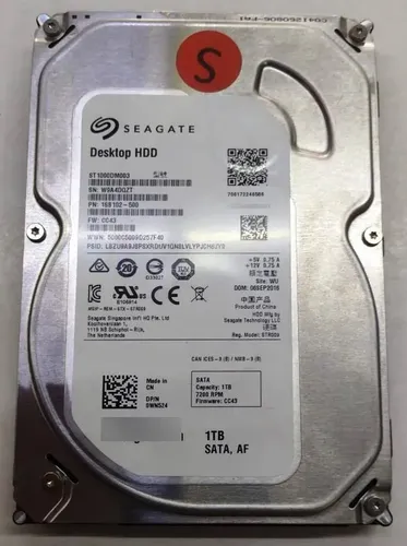 D. Duro Interno 1Tb Seagate Stbd1000101 2.5″/Sataiii/5400Rpm/Hibrido/6 Gbit/S
