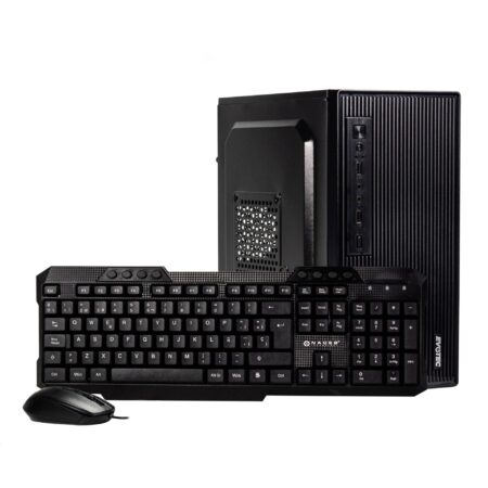 Computadora De Escritorio Evotec Ev-I312-Vertec-23 Intel I3-12100 – 8 Gb, SSD 240Gb