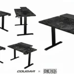 Escritorio Gamer Cougar E-Star 120 Black Edicion One Piece/Altura Ajustable/120Cmx60Cm/Negro/3Mstaluf.0002