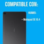 Funda Para Tablet Huawei Matepad Teknet Se 10.4/Uso Rudo/Negro/Hmtse_Strp104_Blk