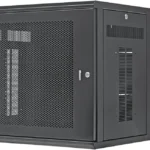 Gabinete Panzone De Montaje En Pared Panduit Pzwmc1230P De 19"/Puerta Perforada/12Ur/762Mm De Profundidad/Negro