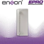Gabinete Nema Enson Ens-Nem442 De Polyester 400X400X200Mm/Ip66/Nema4 Ideal Para Instalacion Y Resguardo De Equipos Electronicos En Intemperie/Gris