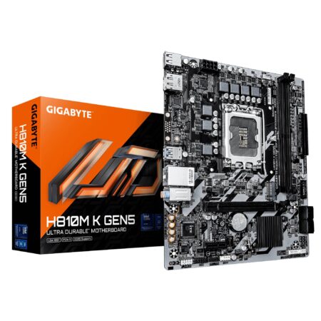 Mb Gigabyte H810M K Gen5 Socket 1851/2Xddr5/HDMI/DP/128Gb/6400Mhz/Para Intel/Micro-ATX