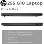 Laptop HP 255 G10 15.6"/AMD Ryzen 7 7730U/32Gb RAM/512Gb SSD/USB/1920X1080/Win 11 Home/Gris Oscuro/255-R732512-Row