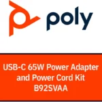 Poly USB-C 65W Power Adapter And Power Cord Kit Poly