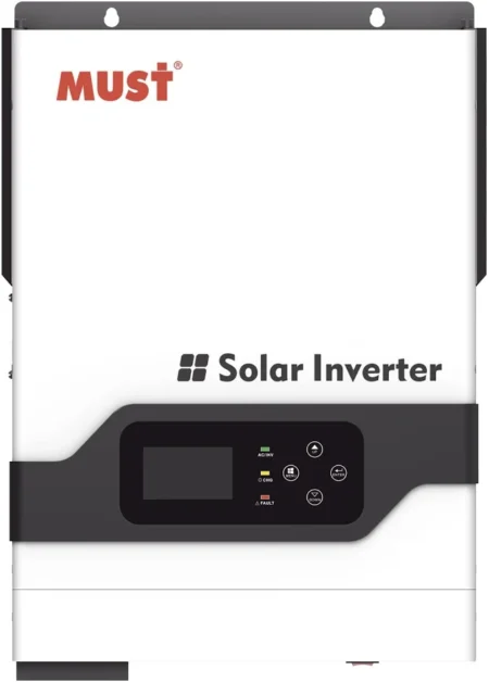 Inversor/Cargador Must Pv182024Lv De 2Kw Para Sistemas Tipo Isla A 24Vcd/120Vca/Onda Sinusoidal Pura Con Controlador Mppt