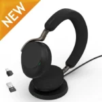 Jabra Evolve3 75 Uc Link390C Black Wlc Chrg