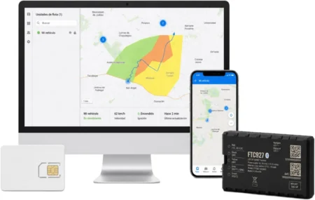 Kit Rastreador Gps Vehicular 4G Lte Cat 1 Teltonika Ftc927Kit Precision Gnss Mejorada/Anualidad De Sim600Mb1Y/Anualidad De Epcomgpscode