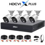 Kit De Videovigilancia Dahua 4 Canales Kit De 4 Ch 2Mp Kitxvr1B04-I/T/4-B1A21N -